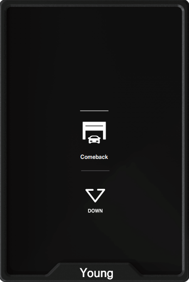 주차장 외출복귀